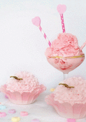 Invitation gourmande pour une f&ecirc;te rose